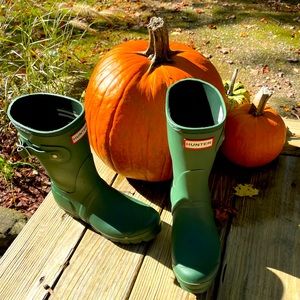 Women's Original Short Rain Boots Hunter Green